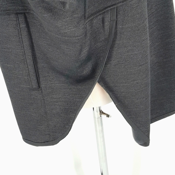 The North Face Hooded Sweatshirt Slacker Full Zip Size Large Gray Fleece Lined - Picture 8 of 14